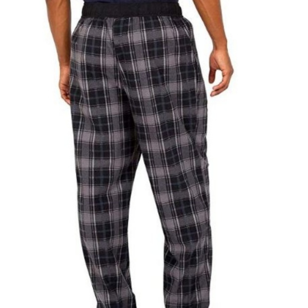 Nautica Men's Sueded Fleece Pajama Pants 2 Pack - Picture 4 of 7